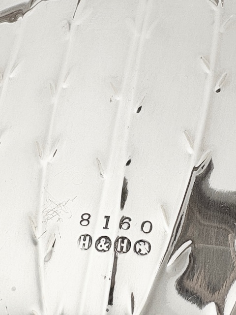 Antique Silver Plated Nut Dish by Hukin & Heath