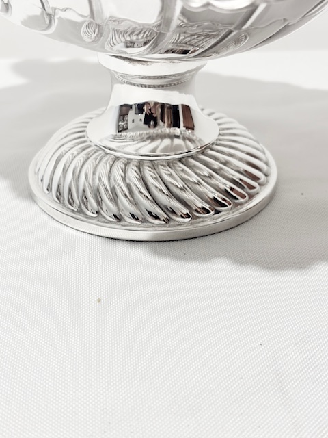 Antique Silver Plated Nut Dish with Figure of a Squirrel Holding a Nut Antique Silver Plated Nut Dish with Figure of a Squirrel Holding a Nut