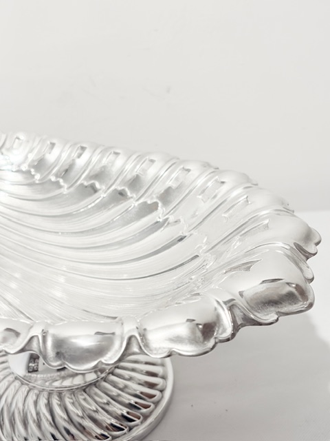 Antique Silver Plated Nut Dish with Figure of a Squirrel Holding a Nut Antique Silver Plated Nut Dish with Figure of a Squirrel Holding a Nut