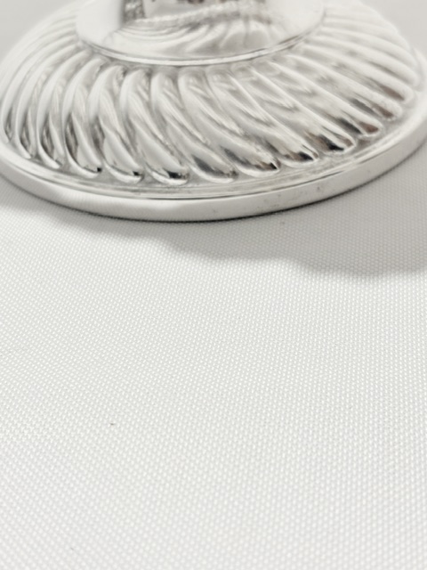 Antique Silver Plated Nut Dish with a Standing Figural Squirrel