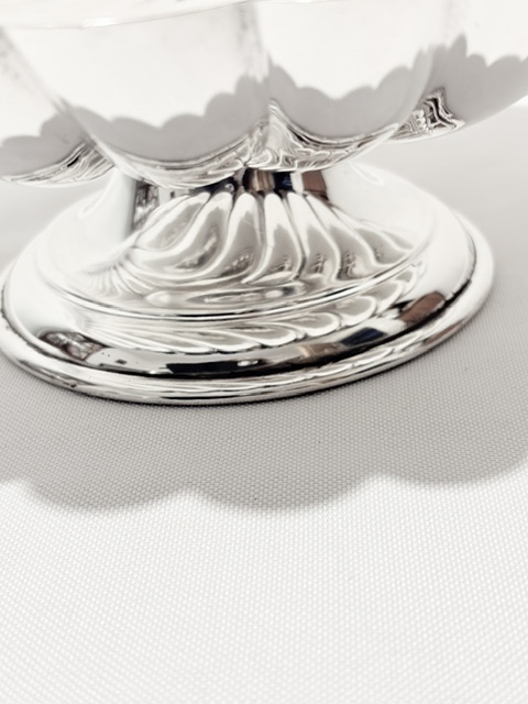 Antique Silver Plated Squirrel Nut Dish