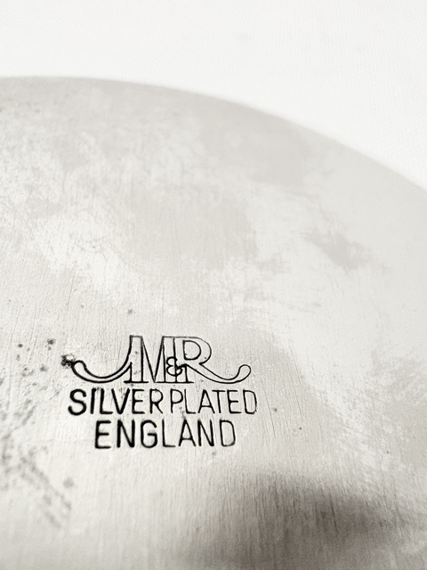 Pair of Antique Silver Plated Nut Dishes