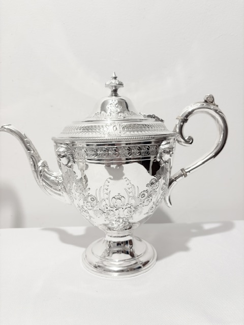 Fabulous Quality Antique Silver Plated Tea Set Fabulous Quality Antique Silver Plated Tea Set