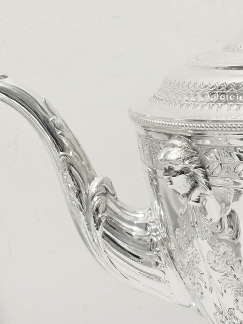 Fabulous Quality Antique Silver Plated Tea Set Fabulous Quality Antique Silver Plated Tea Set