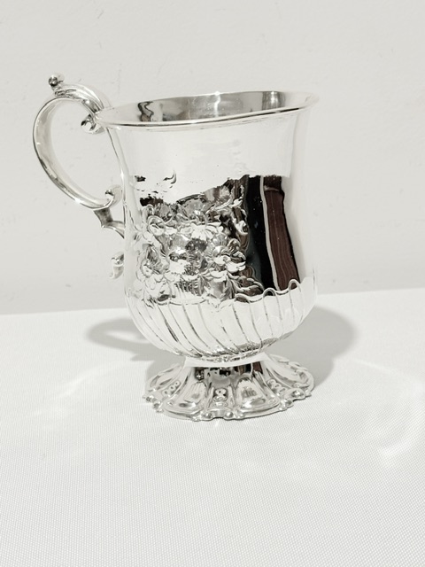 Antique Silver Plated Tankard from the Victorian Period
