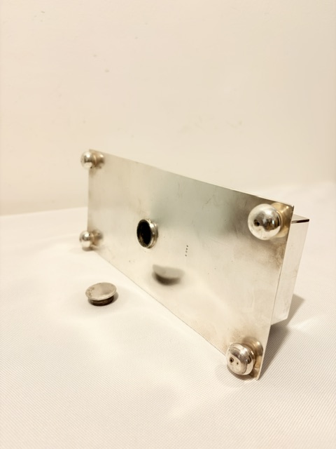 Good Quality Antique Silver Plated Radiator Style Toast and Egg Rack