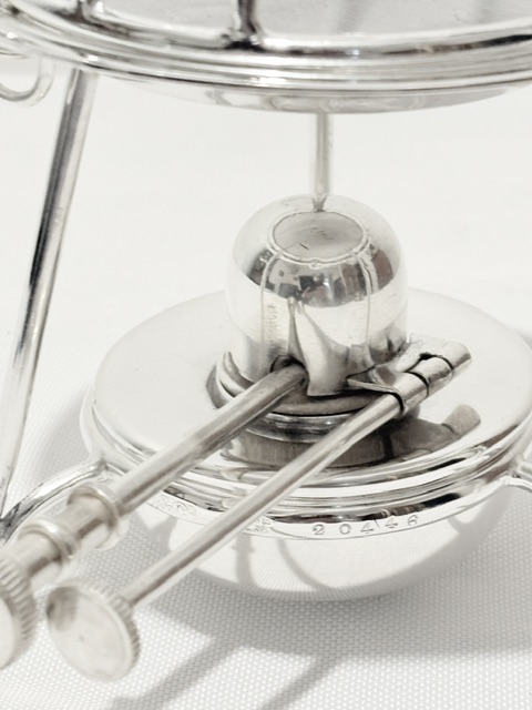 Unusual Asprey & Co Antique Silver Plated Toast Rack Unusual Asprey & Co Antique Silver Plated Toast Rack