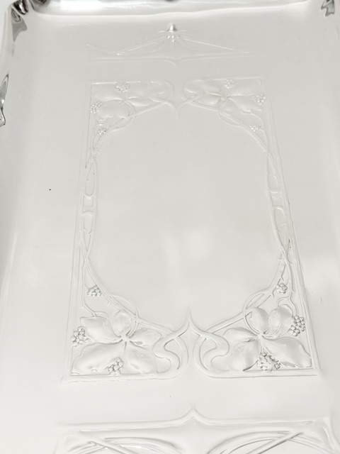 Art Nouveau Silver Plated Tray by WMF Art Nouveau Silver Plated Tray by WMF