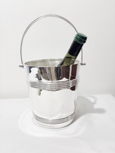 Silver Plated Wine or Champagne Cooler by Christofle