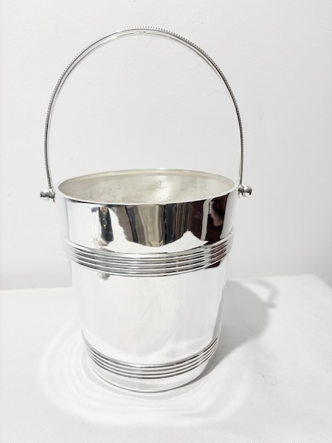 Antique Silver Plated Christofle Wine or Champagne Cooler Antique Silver Plated Christofle Wine or Champagne Cooler