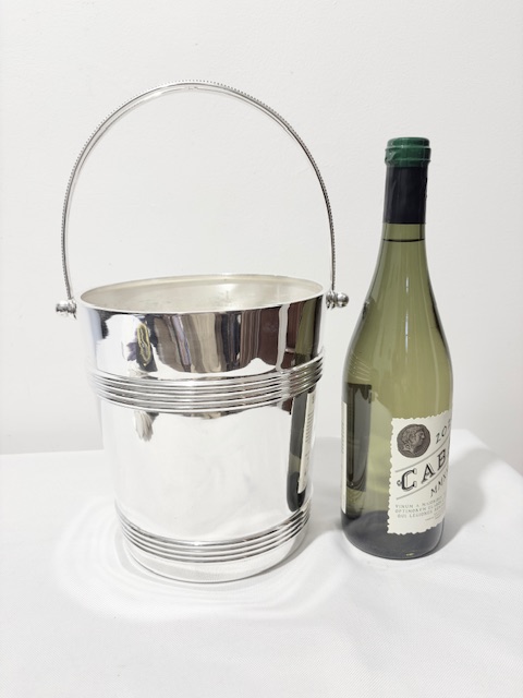 Antique Silver Plated Christofle Wine or Champagne Cooler Antique Silver Plated Christofle Wine or Champagne Cooler