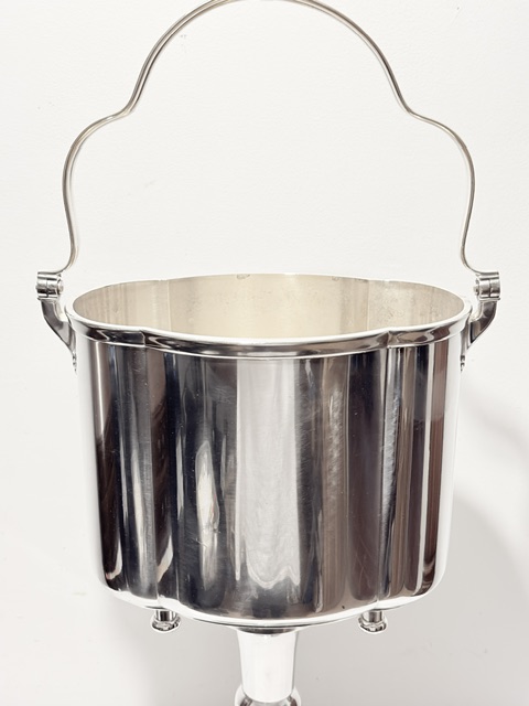 Vintage WMF Silver Plated Wine or Champagne Cooler or Bucket on Stand