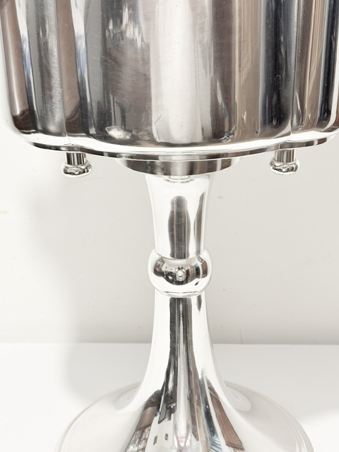 Vintage WMF Silver Plated Wine or Champagne Cooler or Bucket on Stand